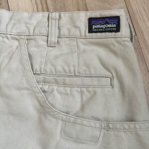 Patagonia Men's Tan Organic Cotton Shorts